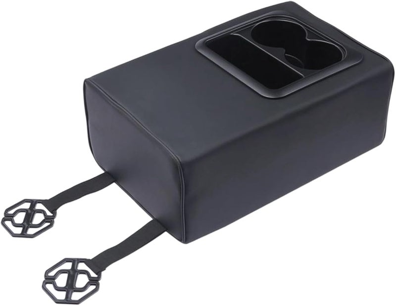 Car Rear Seat Armrest Box with Cup Holder - Universal Fit for SUV, Truck, and Sedan - Image 1