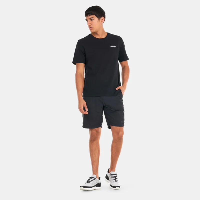 Timberland Men's Heavyeight Woven Badge Authentic T-Shirt