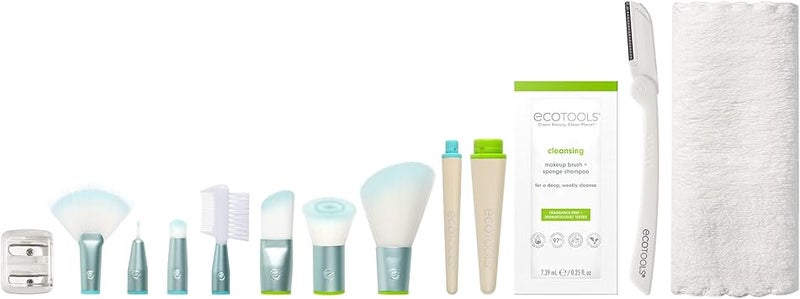 EcoTools Limited Edition 12 Days of Bliss Christmas Gifts Makeup Brushes and Beauty Sponges Premium Quality - Image 1