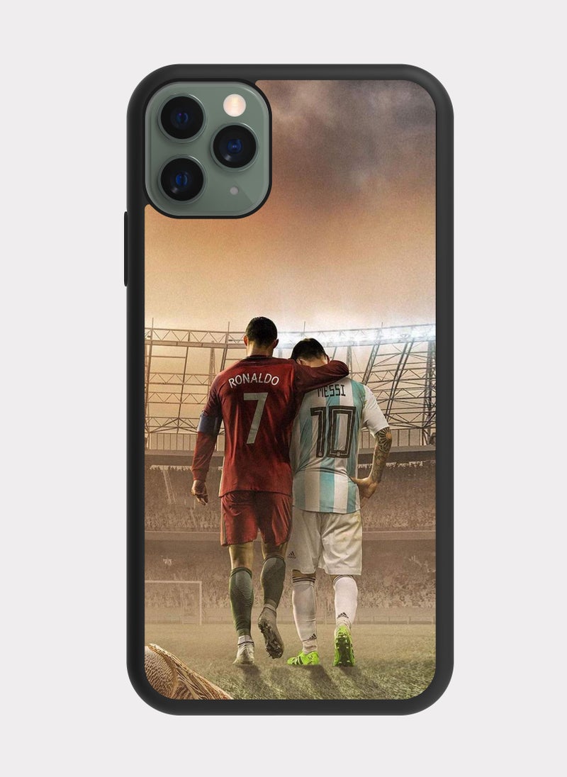 PXLAAT iPhone 11 Pro Max case cover Messi And Cristiano Ronaldo - Image 1