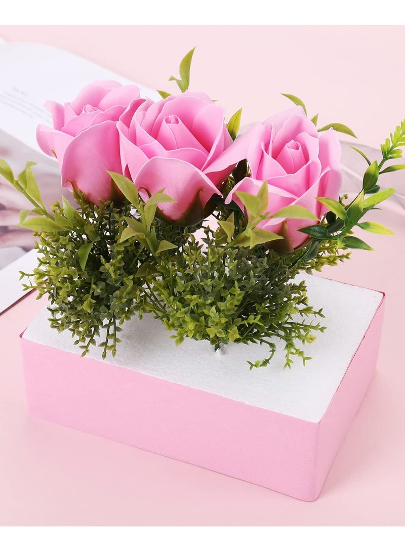 كرافت ماجيك 8 عبوات من كتل الرغوة الحرفية - طوب رغوة البوليسترين المستطيل مقاس 6 × 4 × 2 بوصة للنحت الفني ، وتنسيقات الزهور ، والحرف اليدوية ، والمشاريع المدرسية ، والديكور المنزلي ، والنمذجة ، ومستلزمات النحت. - Image 4