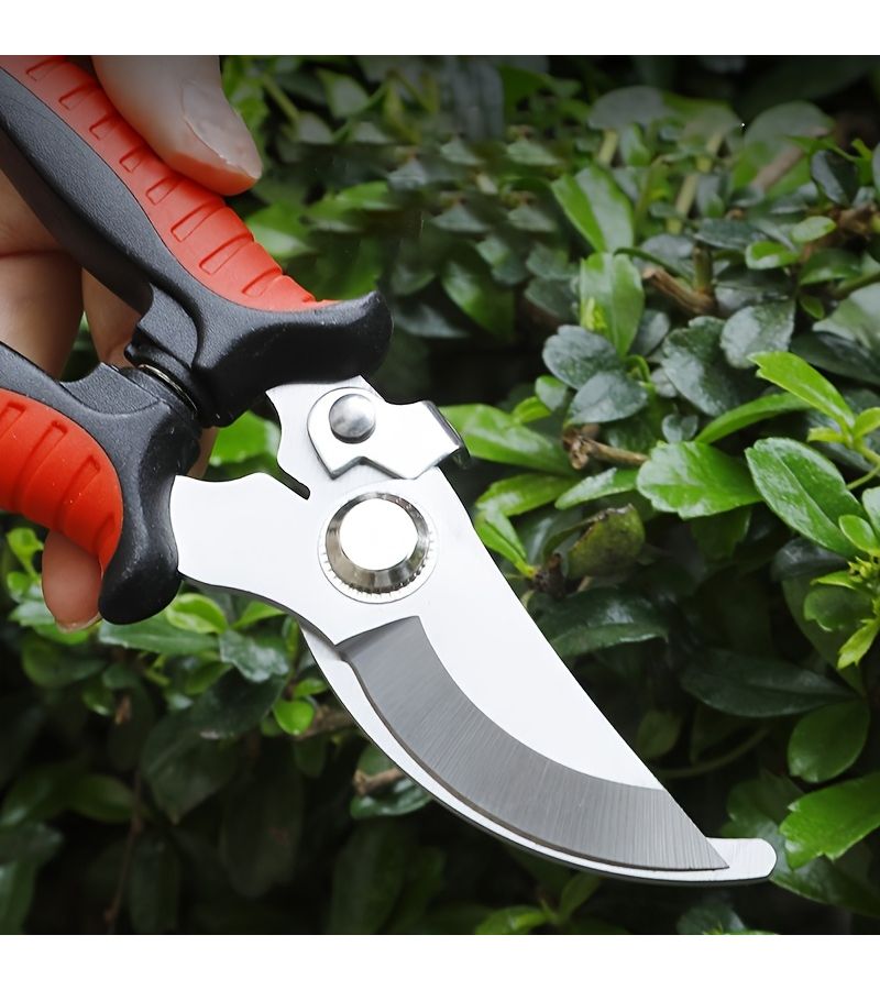 2pcs Pruning Shears Set Straight and Curved for Trimming Garden Branches Flowers Thick - Image 5