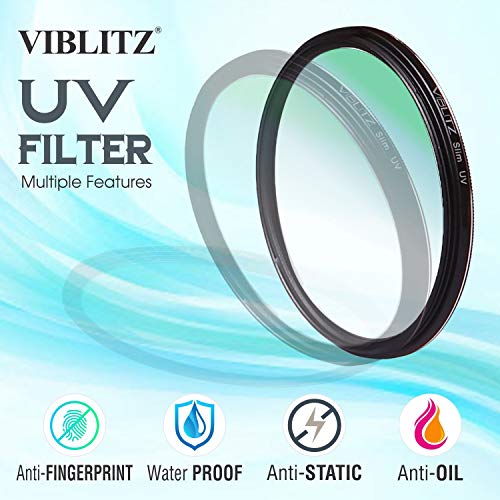 VIBLITZ® Ultra Slim UV Filter Protection Slim Frame (55 MM) - Image 4
