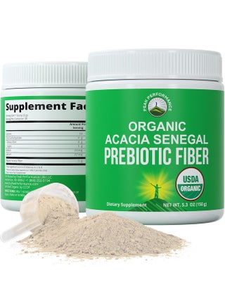 Organic Acacia Senegal Prebiotic Fiber Powder. Usda Organic Plant Based Vegan Prebiotics Supplement For Gut Health. With Digestive Enzymes For Digestion Roughage Without Bloating Gas - pzsku/Z168878DD69843B837F0CZ/45/_/1695145310/9abdc1a0-2343-40aa-9654-1f28f1f05614