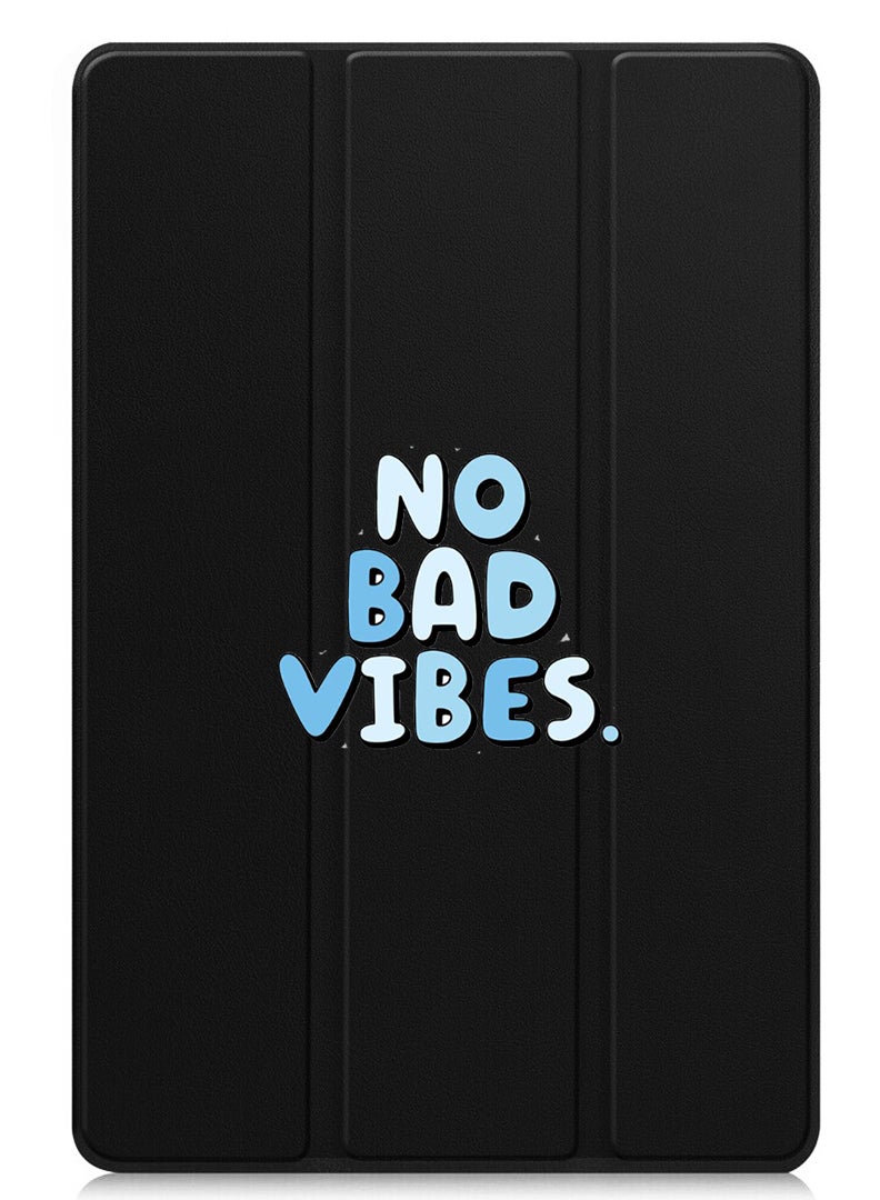 Theodor Protective Flip Case For Xiaomi Pad 7 & Xiaomi Pad 7 Pro With Trifold Stand Auto Wake Sleep Shockproof Cover - No Bad vibes - Image 1