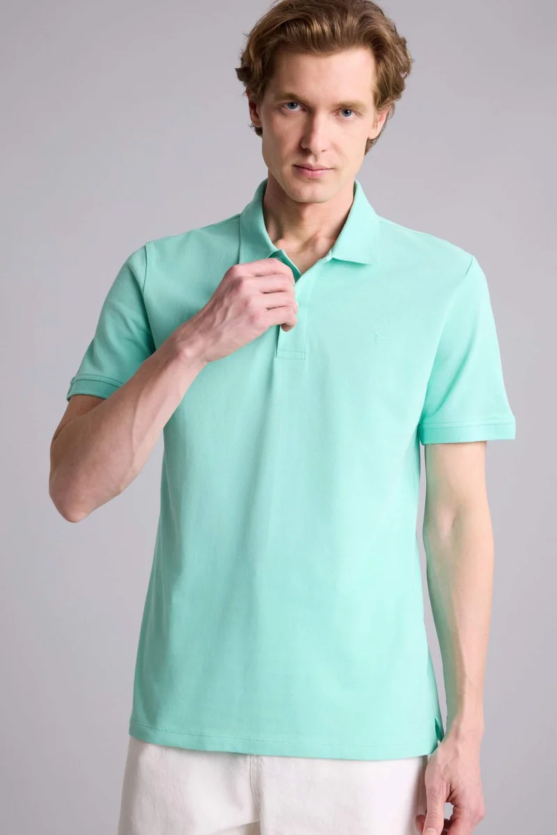 DeFacto Slim Fit Short Sleeve Polo T-Shirt