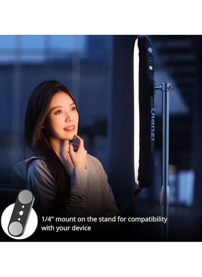 Ulanzi ULANZI UA20 Portable Air Tube Light, 20 W Air Tube Light, Two-Tone 2700-6500 K, Handheld LED Video Light, 18 Wh Battery, USB-C Rechargeable, Waterproof Inflatable LED Tube for Photography/Camping  - Image 4