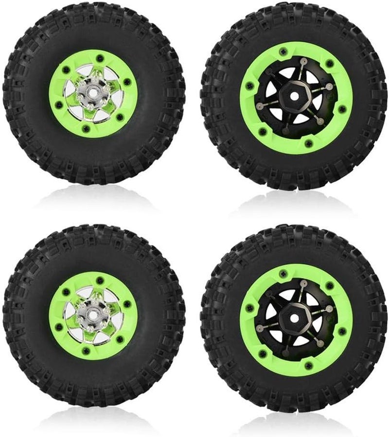 comfrt RC Car Tire, 1/12 RC Car Tires Wheel Model Spare Parts for Wltoys 12428 12423(4Pcs) - Image 5
