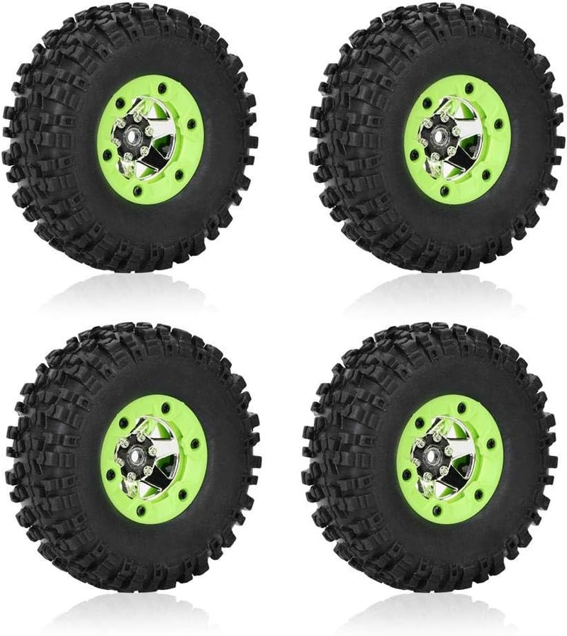 comfrt RC Car Tire, 1/12 RC Car Tires Wheel Model Spare Parts for Wltoys 12428 12423(4Pcs) - Image 3