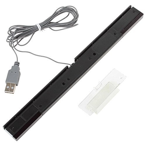 OriGlam شريط استشعار Wii سلكي USB، بديل لشريط استشعار الأشعة تحت الحمراء IR، بديل لشريط استشعار الأشعة تحت الحمراء سلكي USB لوحدة تحكم Nintendo Wii و Wii U - Image 3