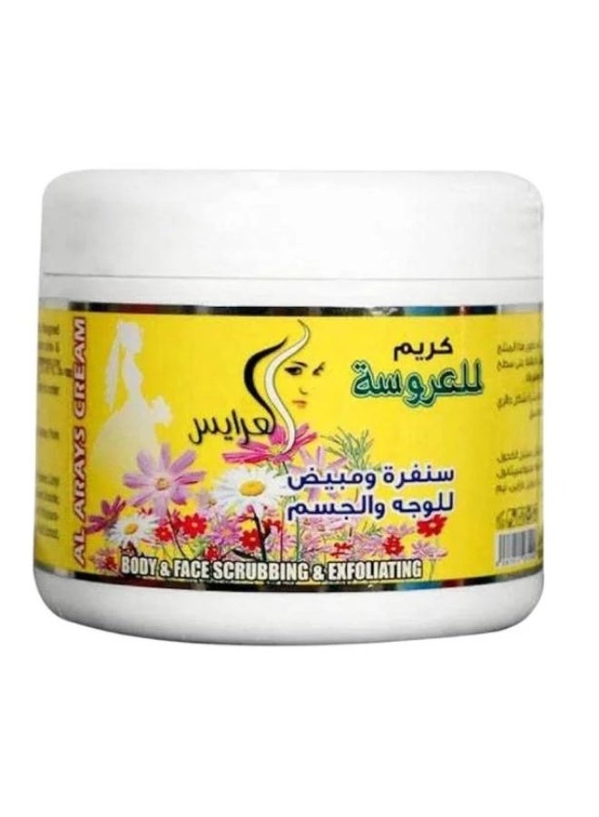Alarays Bridal Scrub Cream for Face and Body - 500ml - Image 1