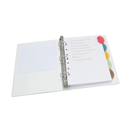 Avery 11118 Mini Dividers, 5/ST, 5-1/2-Inch x8-1/2-Inch, 7-Hole Punch, Multi - Image 5