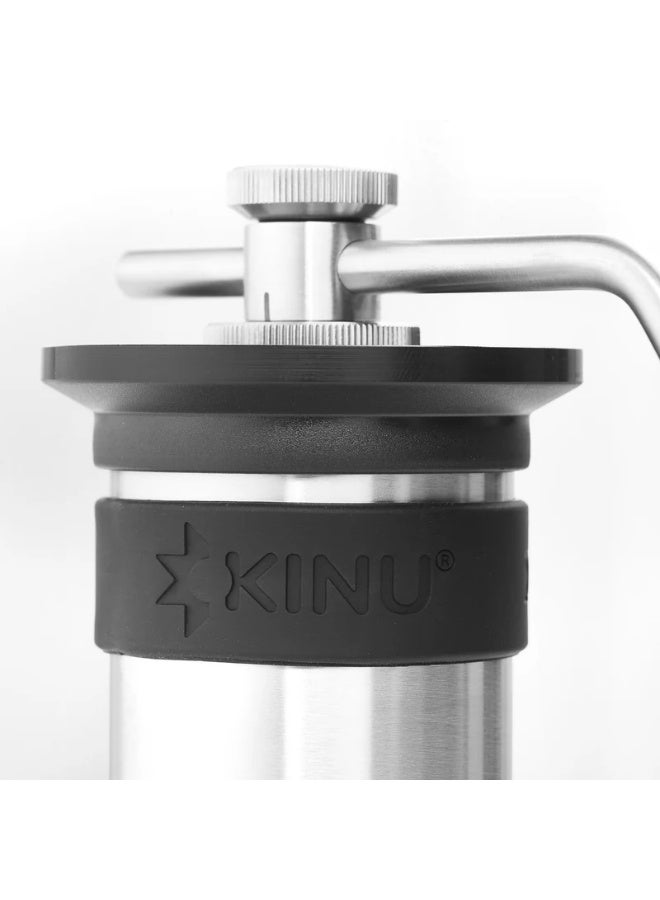 Kinu M47 Phoenix Manual Coffee Grinder, 47mm Conical Burr Hand Grinder with Stepless Adjustment & Travel Case - Image 5