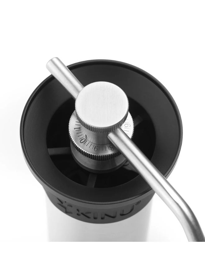 Kinu M47 Phoenix Manual Coffee Grinder, 47mm Conical Burr Hand Grinder with Stepless Adjustment & Travel Case - Image 4