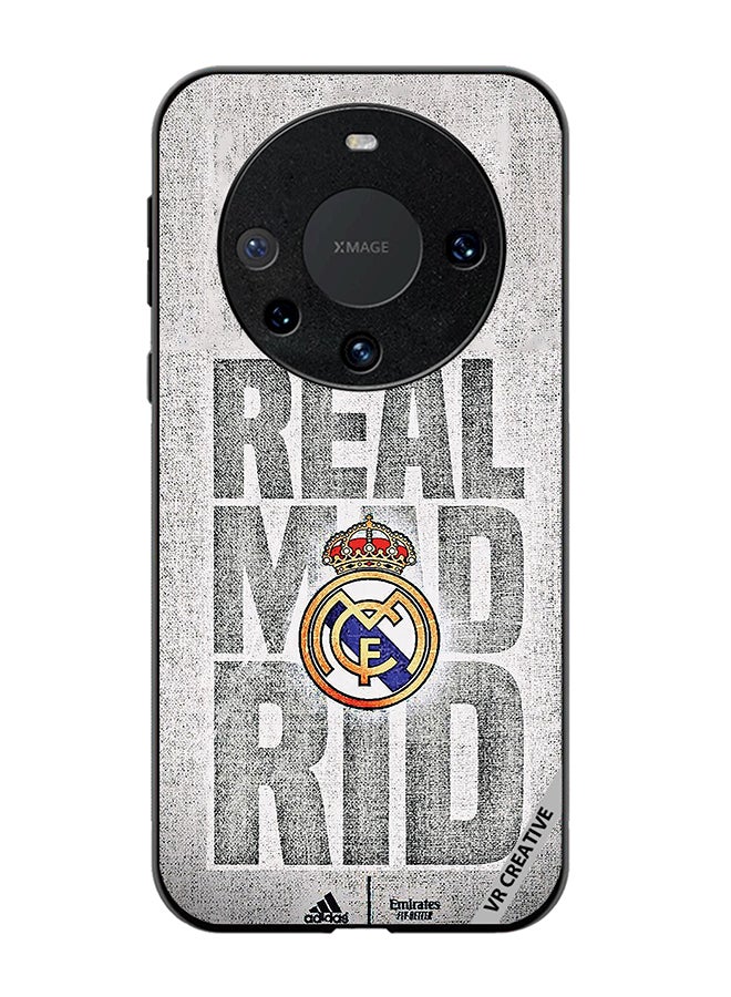VR CREATIVE Protective Case Cover For Huawei Mate 60 Pro Real Madrid Logo Design Multicolour - Image 1