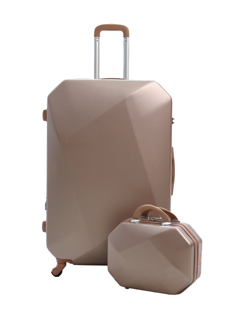 مورانو شنط و حقائب سفر مورانو بعجلات دوارة مكونة من 6 قطع  لون روز قولد - Image 5