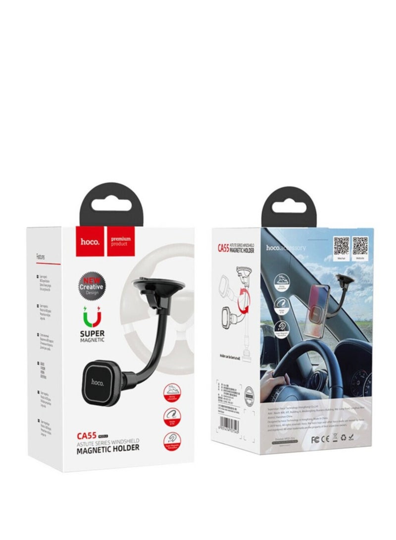 هوكو حامل السيارة "سلسلة CA55 Astute" للزجاج الأمامي