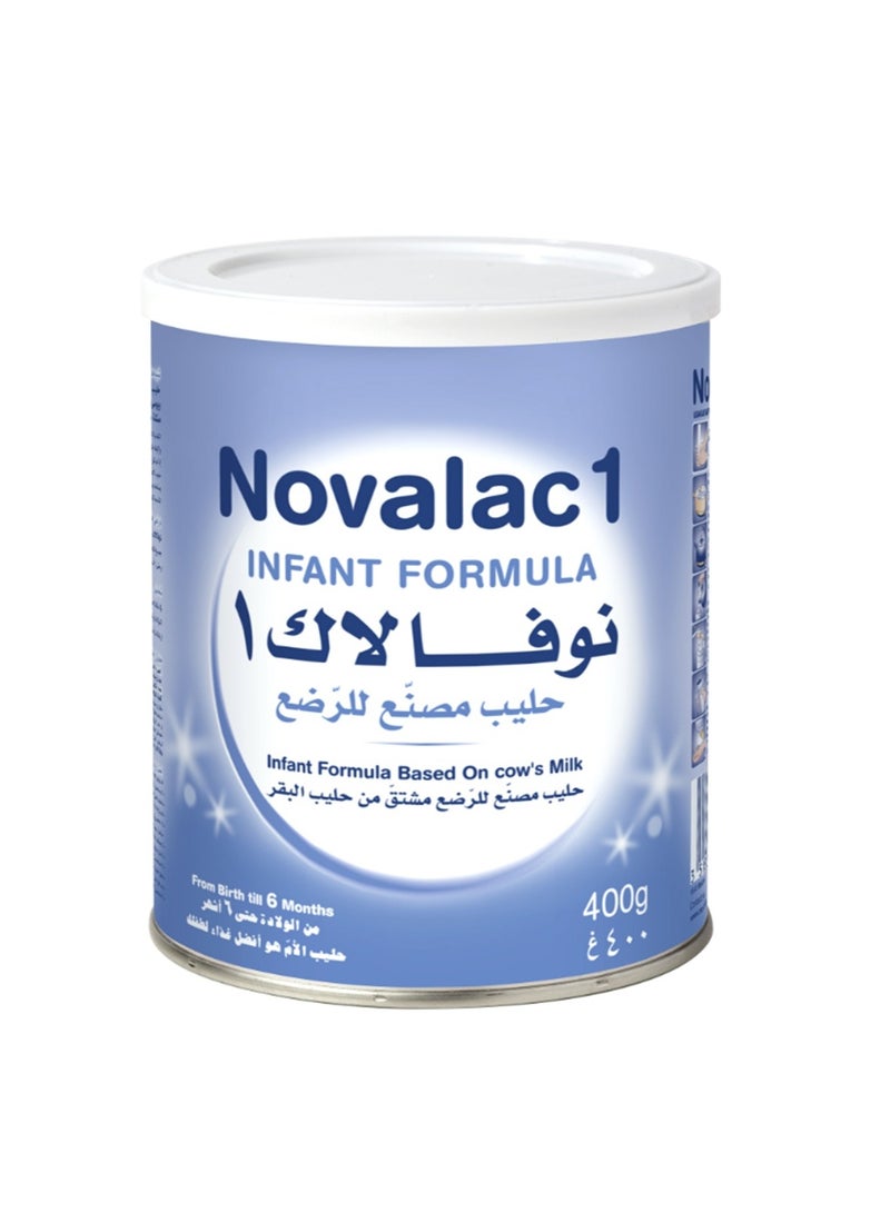 نوفيلاك نوفالاك حليب أطفال (1) 400 جم - Image 1