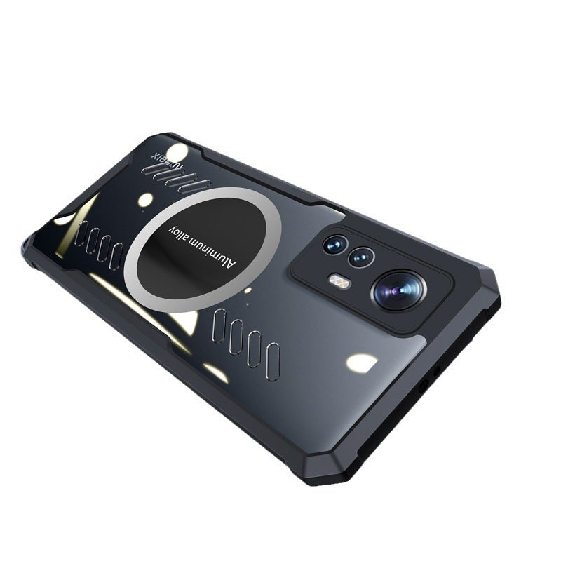 Graphene Cooling Magnetic Shockproof Phone Case with PC+TPU Back Cover - Image 5