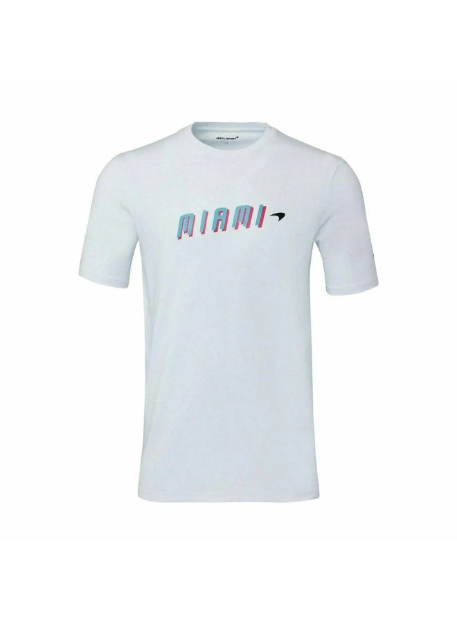 McLaren MENS MIAMI NEON GRAPHIC T-SHIRT - Image 1