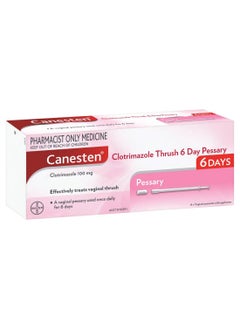 BAYER Canesten Gyn 6 day Therapy Vaginal Tablet 100 mg 