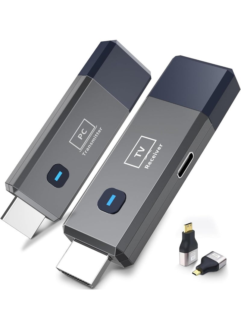 Wireless HDMI Transmitter and Receiver Kit 165ft 4K Decode 1080P Output – Plug & Play  - Image 2