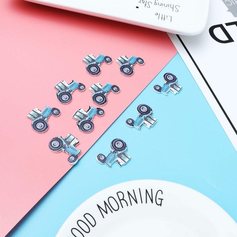 comfrt 50pcs Wooden Buttons Car Buttons Decorative Buttons Embellishments 2 Holes Buttons for DIY Sewing Crafting Clothing Pattern E - Image 3
