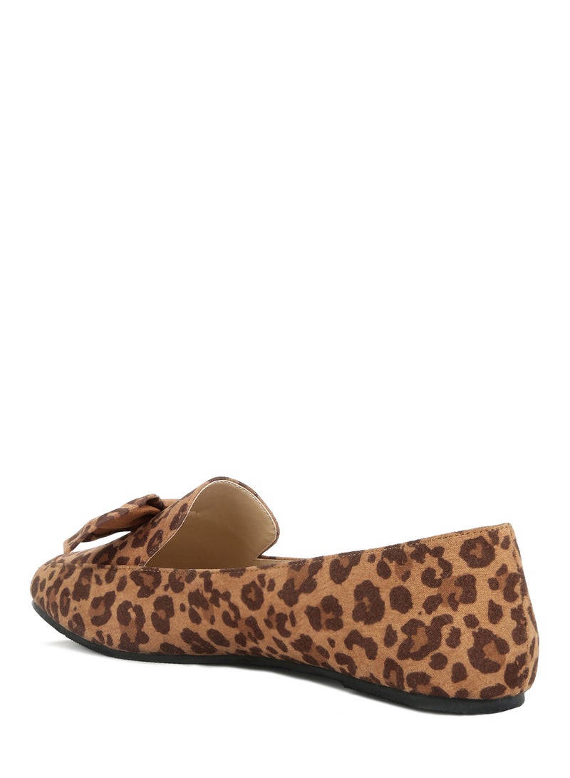 London Rag Leopard Bow Loafer  - Image 3
