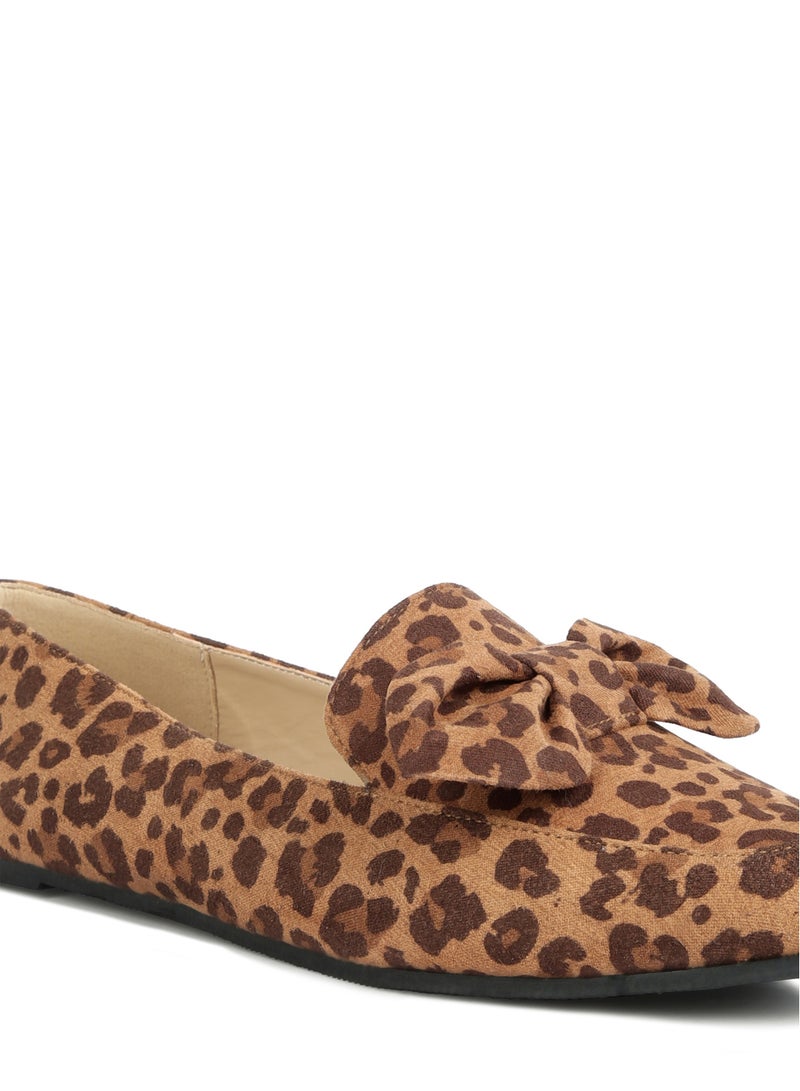 London Rag Leopard Bow Loafer  - Image 5