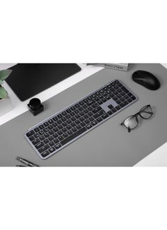 Keychron Keychron B6 Pro Ultra-Slim Wireless Keyboard – Low-Profile Switches, Tri-Mode Connectivity, Ergonomic Design, Quiet Typing, Mac/Windows Compatibility  - Image 3