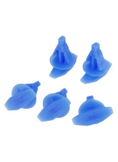 SOLDOUT 100 PCS Car Universal Weatherstrip Retainer Clips Auto Fasteners 7mm Hole Blue Plastic Rivets Car Clips Automobile Interior Parts (Blue, Pack of 100)  - Image 4