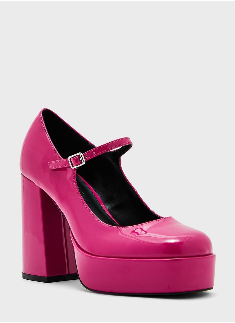 ONLY - Round Toe Pumps - Image 1