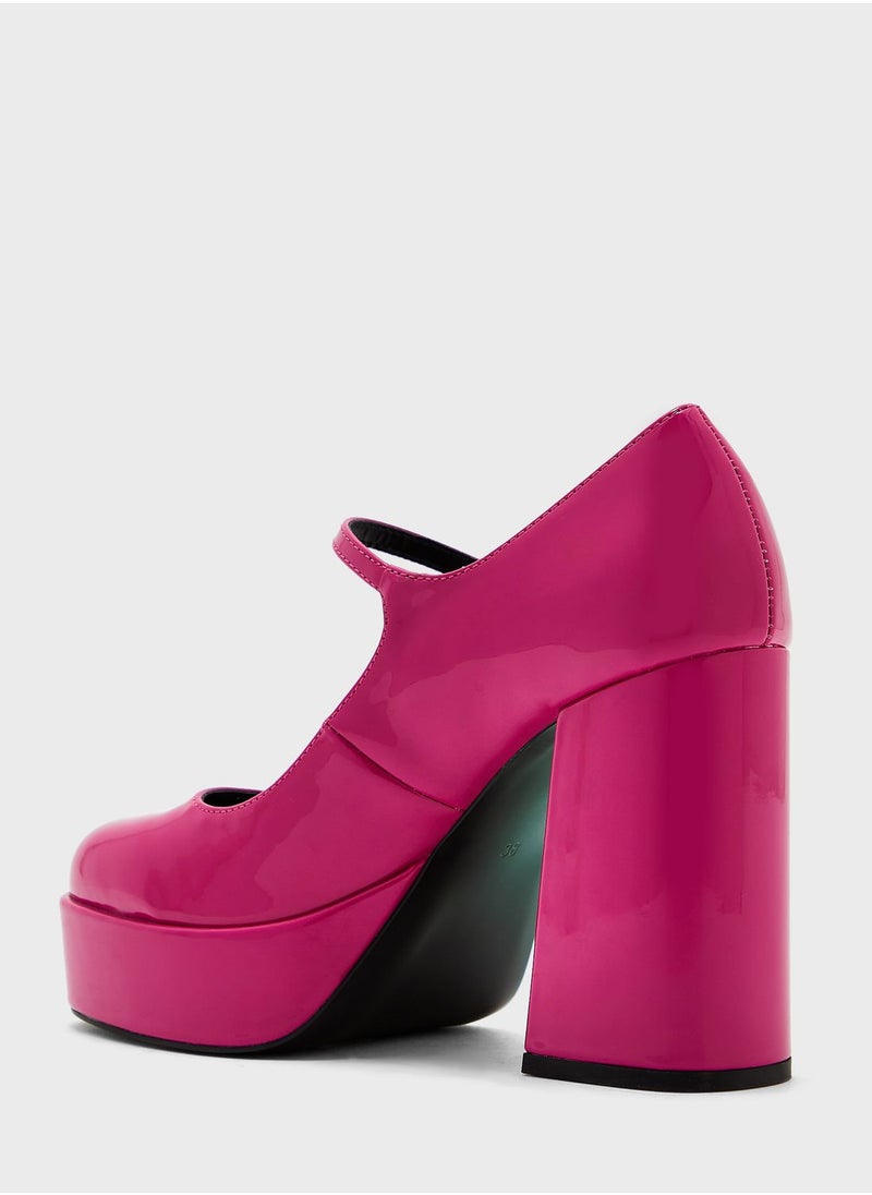 ONLY - Round Toe Pumps - Image 1