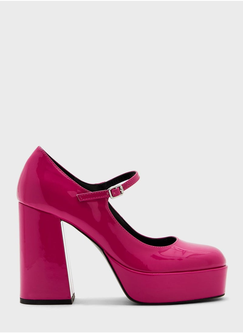 ONLY - Round Toe Pumps - Image 1