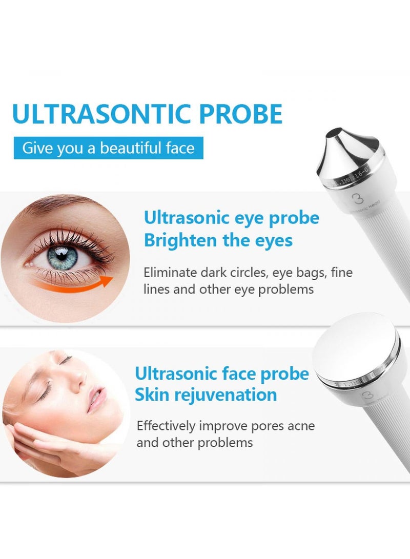 إيفرين جهاز تجميل 3 في 1 يعمل بالكهرباء، أداة تدليك للوجه والعناية ببشرة العين للاستخدام المنزلي - Image 2