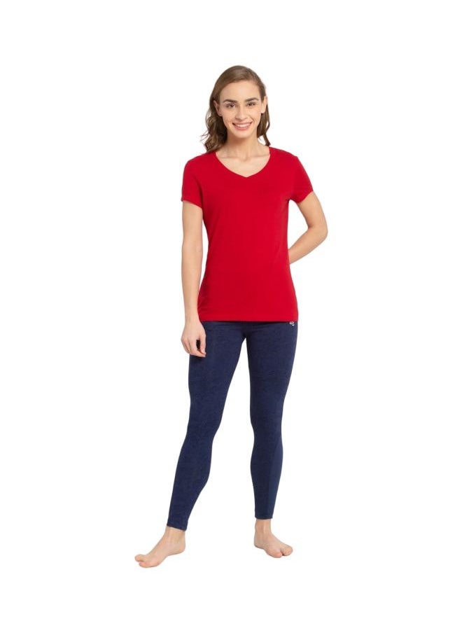 JOCKEY - Jockey Women T Shirt NTE JOC1359 11 Jester Red Large - Image 1