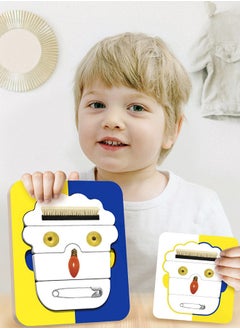 GROIC Social Emotional Learning Toys, Face Toddler Puzzles, Facial Expressions and Emotional Flashcards Preschool Learning Activities Sensory Toys for Kids Understanding Things and Art Enlightenment  - Image 3