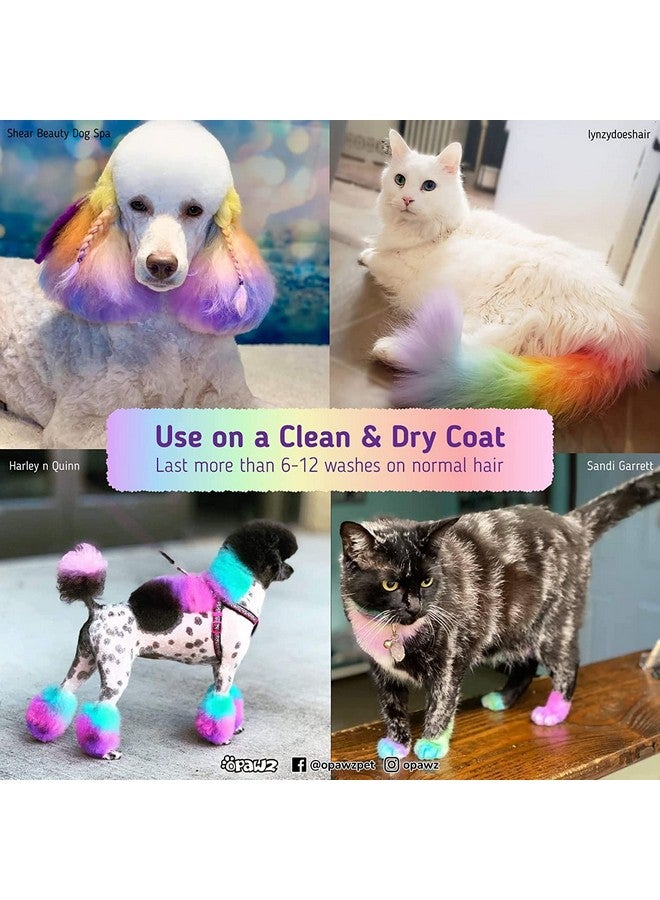 OPAWZ Semi-Permanent Dog Hair Dye, Food-Grade Pigment Dog Dye, Non-Toxic Pet Hair Dye For Dogs, Cats And All Pets, Comes With 8 Colors, Safe For Pets (150G) (Bubble Gum Pink) - Image 3