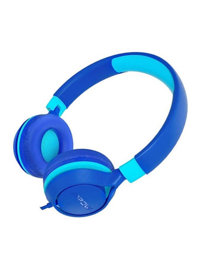 NIBEMINENT Embao 1 Che Wired Headphone For Kids Blue - Image 2