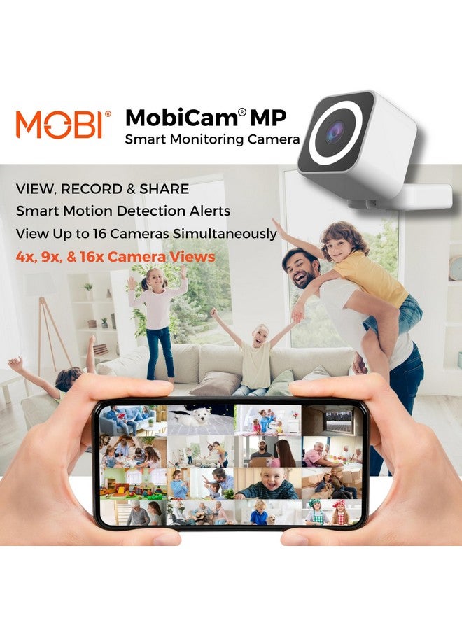 MobiCam Baby & Home Monitor Camera, MobiCam MP Pet Camera, AI Motion Detection, 3 Megapixel, 2-Way Audio, Night Vision, Dual-Band Wi-Fi (2.4/5GHz), BLE Connectivity, Fast 30-Second Setup - Image 4
