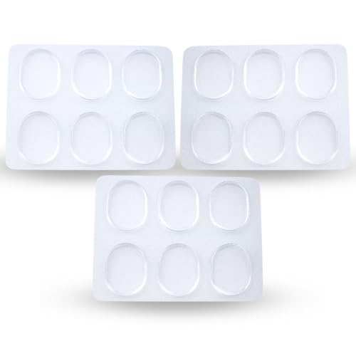 SoundAssured Drum Dampening Gel Pads For Drums Tone Control, Non-toxic Silicone Drum Dampeners, Clear Resonance Pads For Drum Muffling (18 Pack) - Image 1