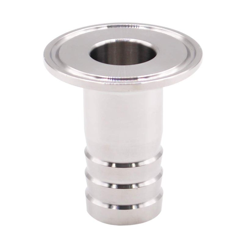 beduan 1.5" Tri Clamp to 1" Barb Fitting Stainless Sanitary Home Brew Adapter (Ferrule OD 50.5mm) - Image 4