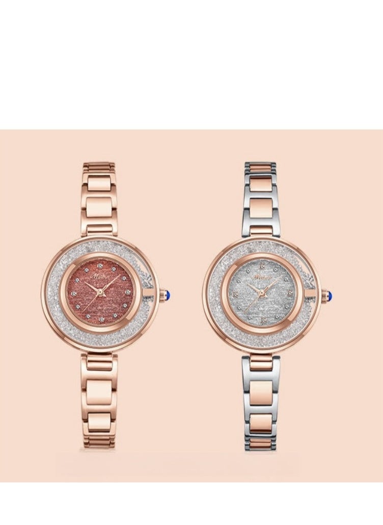 Meibin - Women's Fashion Diamond Inlaid Bracelet Watch - Image 1