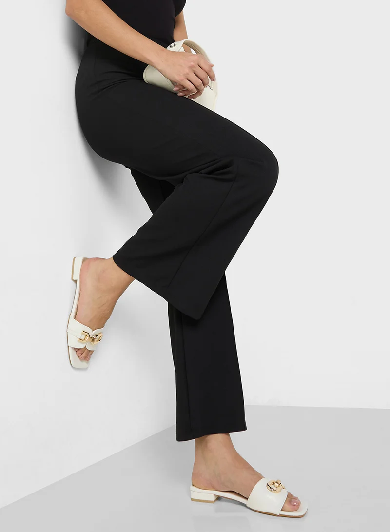 ELLA Flat Sandal With Buckle