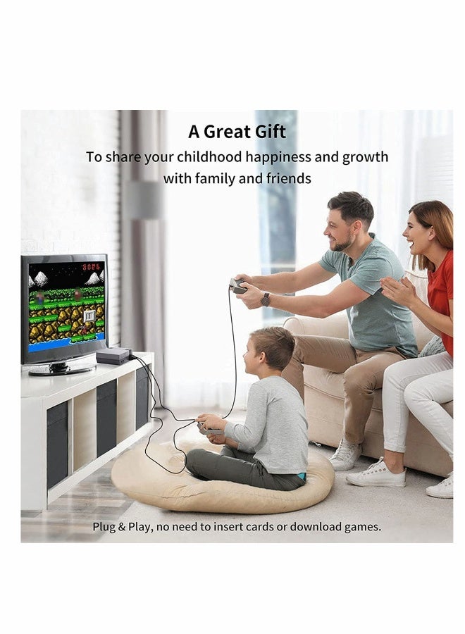 Classic Mini Retro Game Console, Built-in 620 Classic Games and 2 Classic Controller, Bring You Back to Childhood Memories - Image 2
