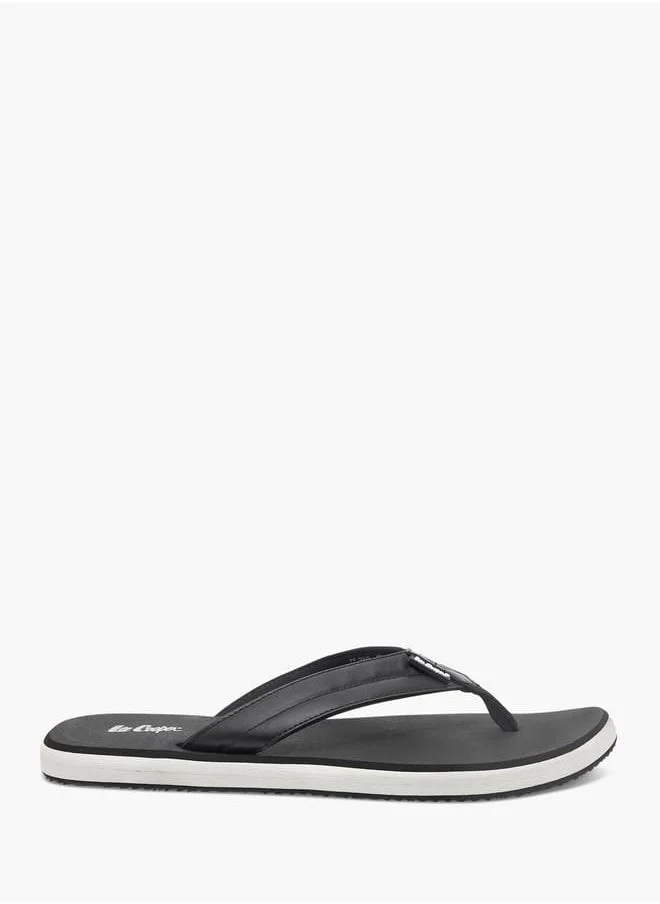 Lee Cooper Mens Colourblock Slip-On Thong Slippers