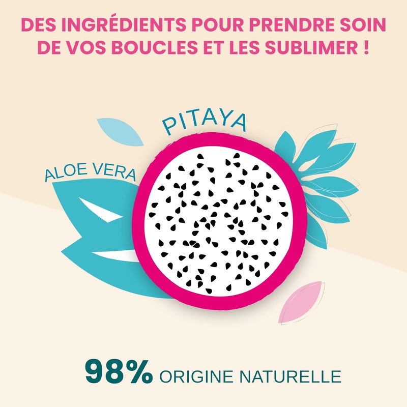 Activilong Acticurl Leave-In Cream â€“ Nourish, Define, and Protect Your Curls with Ease! â€“ Infused with Dragon Fruit/Pitaya and Aloe Vera â€“ Frizz Control for All Curl Types â€“ 240 ml. - Image 4