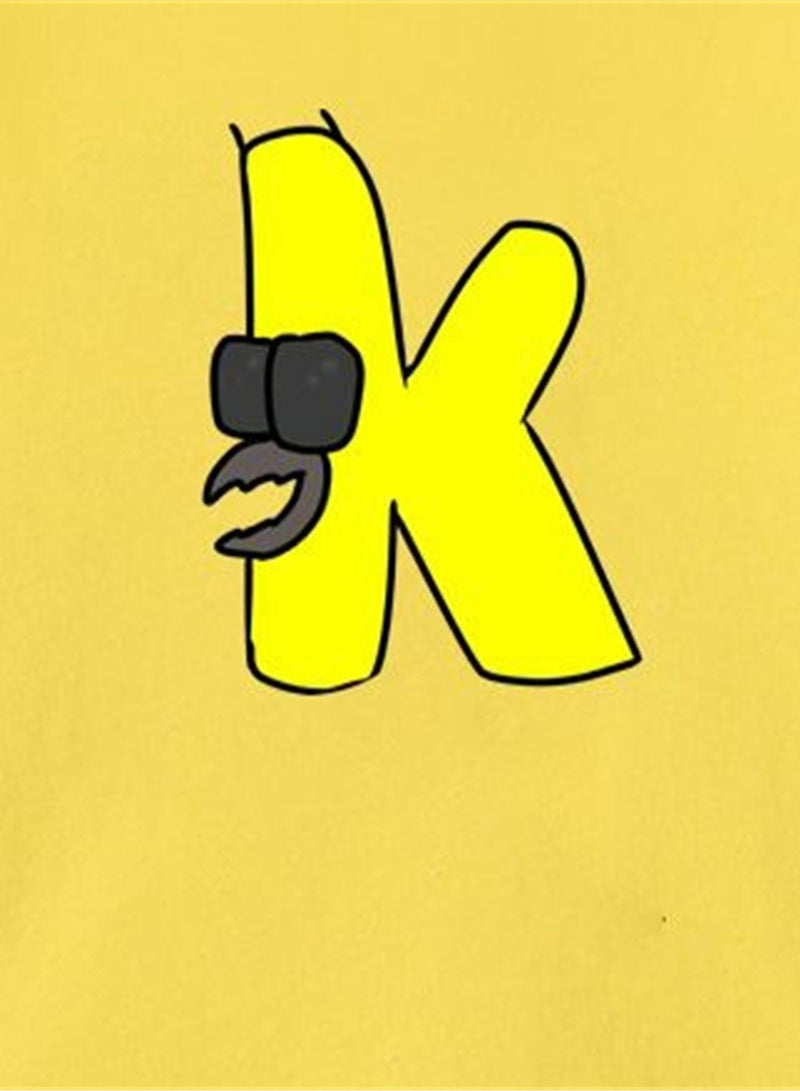 تي شيرت للأطفال بطباعة رقمية ثلاثية الأبعاد من Cartoon Letter Legend مخصص للتنفس - Image 3