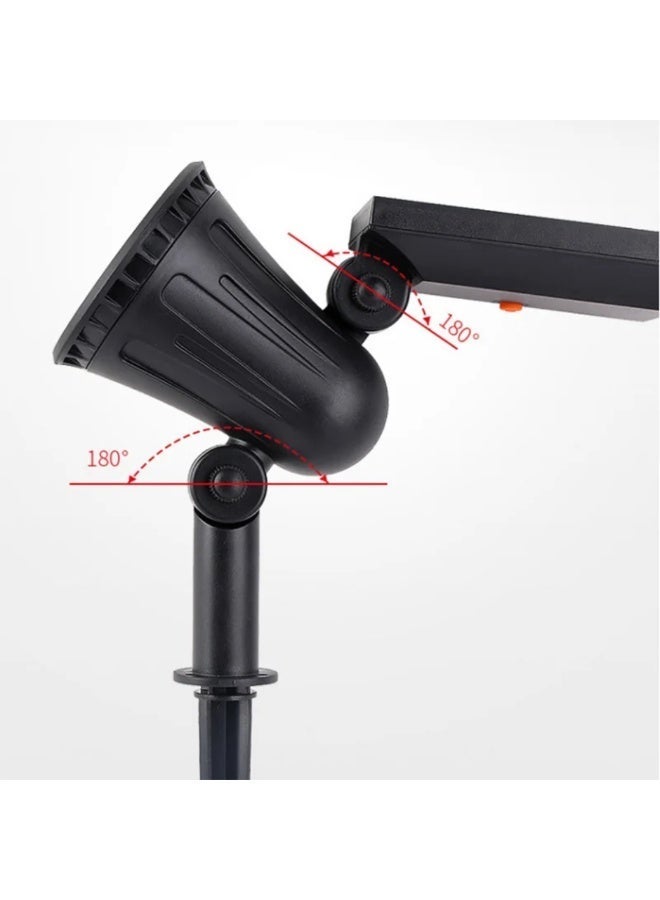 AL THURAYAT 30W 2-pieces solar powered garden light, High-brightness, waterproof LED outdoor light, for decorating your home, garden, and pathways. - Image 2