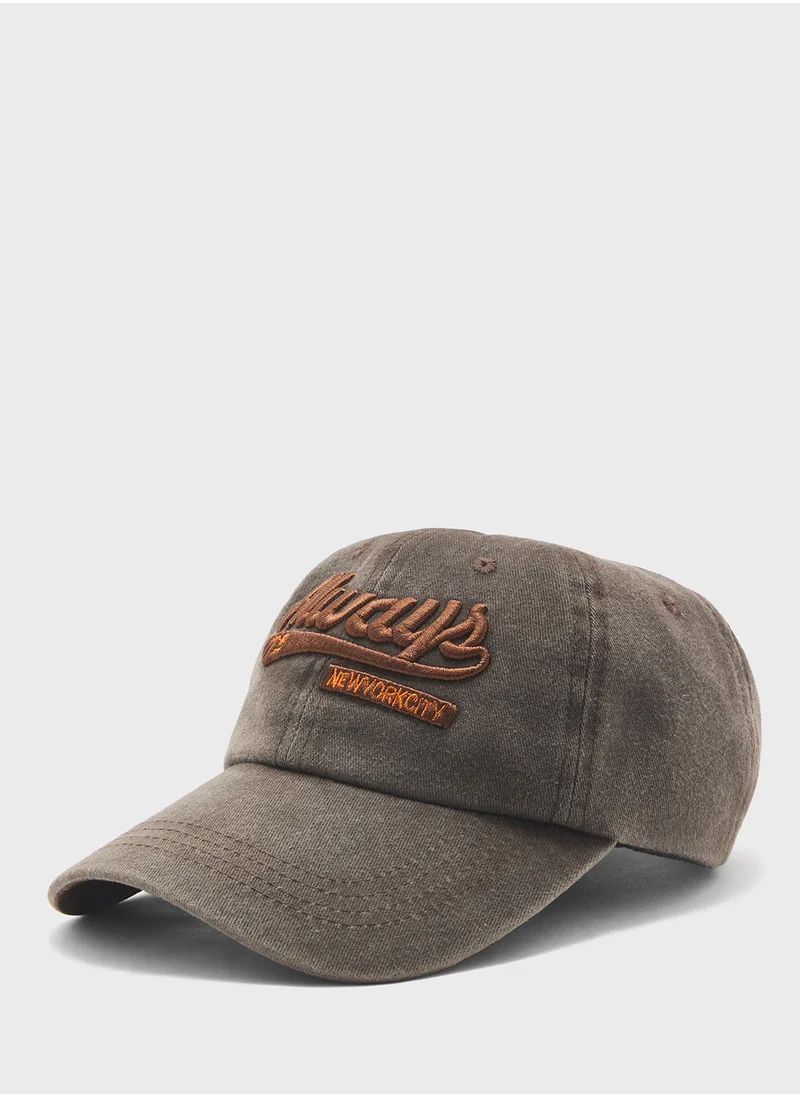 Seventy Five Embroidered Casual Cap